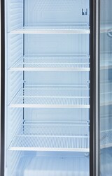 thumbnail of GastroHero Getränkekühlschrank PROFI – 382 L Kühlraum, 4 verstellbare Böden, LED-Beleuchtung, abschließbar, Schwarz, Made in Europe