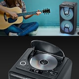 thumbnail of Enceinte autonome à LED Party box portable avec lecteur CD + Micro - BT/CD/AUX/USB - 150W+clé USB 32Go