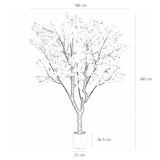 thumbnail of LIGNE DECO Cerisier artificiel blanc 280cm