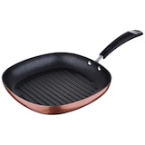 thumbnail of San Ignacio - Grill-/Grillpfanne aus gepresstem Aluminium (28 x 28 x 4,5 cm) (metallische Kupferfarbe, silikonbeschichteter Griff, Induktion)