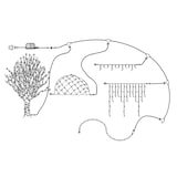 thumbnail of System 24 LED Systemlichterkette 10m koppelbar bis 1500 LED mit Trafo