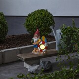 thumbnail of LED Solar Gartenzwerg mit Schwimmring Gartenfigur Gartendeko 23cm