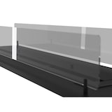 thumbnail of Lareira Bioetanol Embutida ou Independente Insert Black 1200 - Lareira Bioetanol Slim Preta com Dois Painéis de Vidro, Tanque de 3L - 120cm