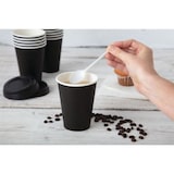 thumbnail of Bicchieri da caffè da asporto riciclabili Fiesta 340 ml neri X50 (50 pezzi)
