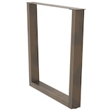 thumbnail of vidaXL Esstisch Beine V-Form 2 Stück Naturstahl 90x(72-73,3) cm Stahl