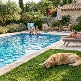 thumbnail of Arquiservi - Césped Piscina Ultra 40mm / Rollo 2 x 4m (8m²) Alta Densidad, Resistente UV, Fácil Instalación para Jardín, Terraza y Piscina