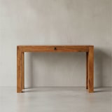 thumbnail of Konsolentisch ``Nako``: Landhausstil, Schublade, Sheeshamholz, 40 cm Tiefe, vielseitig einsetzbar. Braun, 120x40x70 cm | Kadima Design