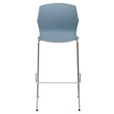 thumbnail of Mayer Sitzmöbel Tresenhocker 1160 mit Kunststoffschale 2er Set Chrom Graublau