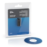 thumbnail of CSL WLAN 300 Mbit/s USB Stick Adapter - WiFi Adapter - Verschlüsselung WEP WPA WPA2 - 2,4 Ghz 2T2R - Verstärkung 18 dBm - für Windows 7 - 11