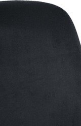 thumbnail of DELUKE® Esszimmerstuhl WIKIL Samt - 80x51x60cm, schwarz, Samt Metall matt schwarz Gestell Stühle EsszimmerstühleEsstisch Stühle Küchenstuhl