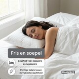 thumbnail of Mammoet - Kopfkissen - Dream - 60 x 70 cm - 1050g - Hypoallergen – 100% Hollow Siliconized Fiber – Flammhemmend - Weiß