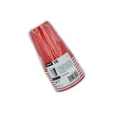 thumbnail of 960x Bierbecher aus Plastik, PS 0,4 l Ø 9,5 cm · 12 cm rot / weiss Beerpong