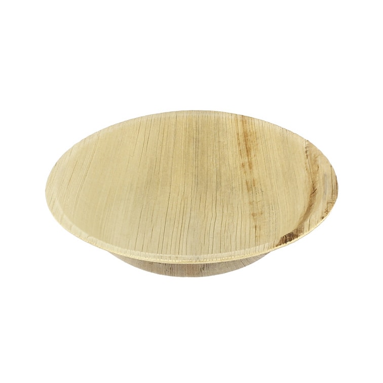 MONOUSO - Tigela de Folha de Palmeira Ø16,5cm (25 Uds)
