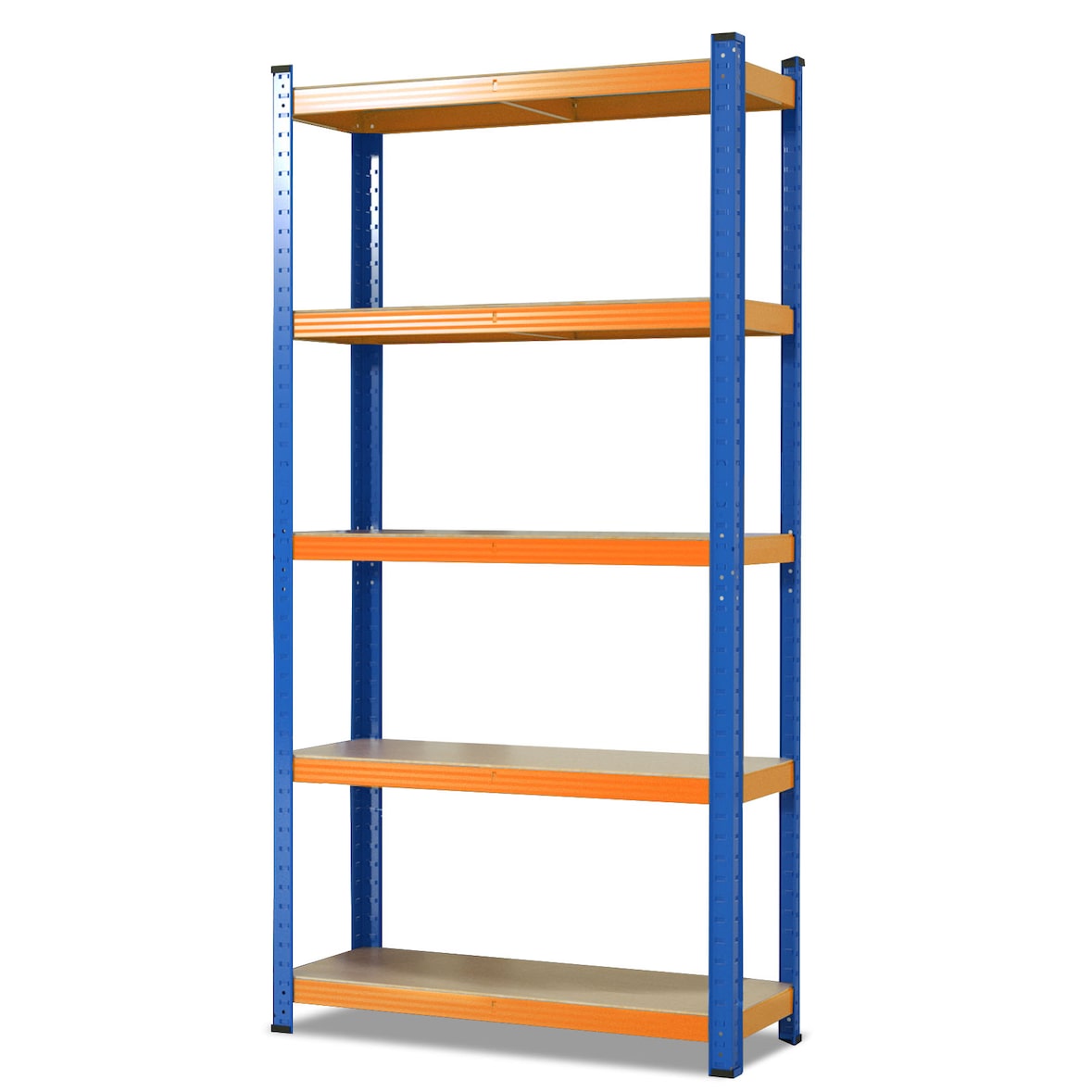 Schwerlastregal - Blau-Orange - Traglast bis 875 kg - 220 x 90 x 60 cm