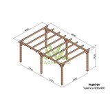 thumbnail of Pérgola de Madera Laminada Valencia (Maderland) - Gardeneas