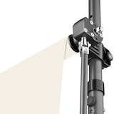 thumbnail of tectake Store à pince sans perçage avec manivelle, réglable en hauteur - 200 x 180 cm, beige - 404957