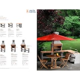 thumbnail of MF - Grillkamin Modell Maipu XL mit Seitenablage (Grau, Orange - 165 x 58 x 245 cm) REF: 3535/3 - Für Außenbereich