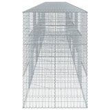 thumbnail of vidaXL Gabione mit Deckel 1000x100x150 cm Verzinktes Eisen