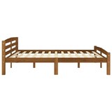 thumbnail of vidaXL Honingbruin massief grenen bedframe 180x200 cm