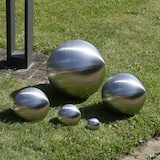 thumbnail of Dekokugel Edelstahlkugel Teichkugel Gartenkugel Schwimmkugel 9cm matt