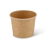 thumbnail of BIOZOYG Portionsbecher 50 Stück 50 ml braun Pappbecher to go Becher Dipschalen Dessertschalen Einweggeschirr - Alternative zum Plastikbecher