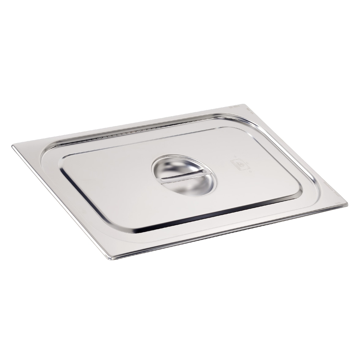 METRO Professional GN-container deksel 1/1, Roestvrij staal, met handvat