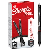 thumbnail of Caneta de gel SHARPIE® 2136599 cor vermelha para escrita caixa de 12