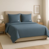 thumbnail of Benetton - Conjunto de cama de 3 peças: capa de edredom 260x240 cm, 2 fronhas 63x63 cm