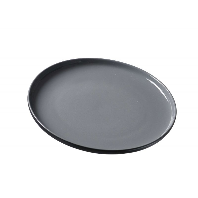 Ritzenhoff & Breker Speiseteller | 3 x Ø 26 cm | Schwarz | Steinzeug