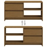 thumbnail of vidaXL TV-Schrank Honigbraun 80x31x39 cm Massivholz Kiefer