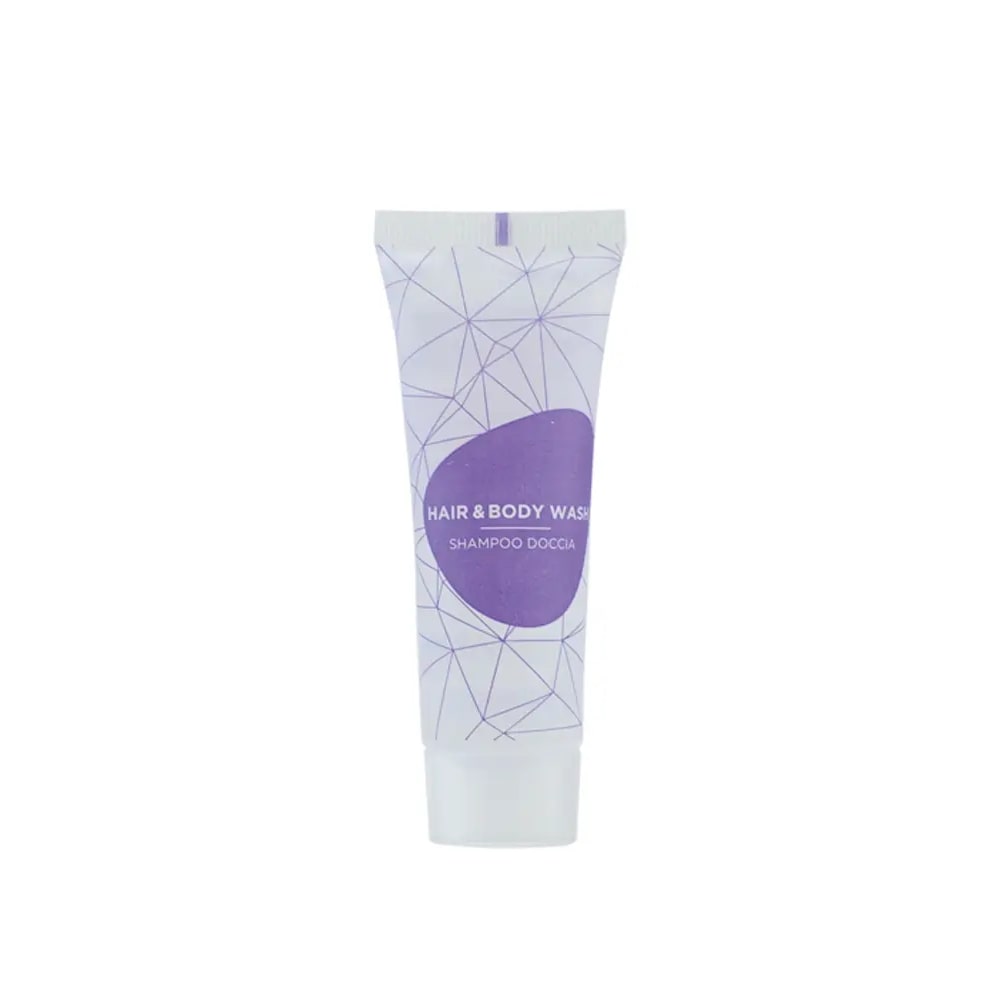 Shampoo doccia 30ml Stone fragranza relaxing, senza allergeni (75 pezzi)