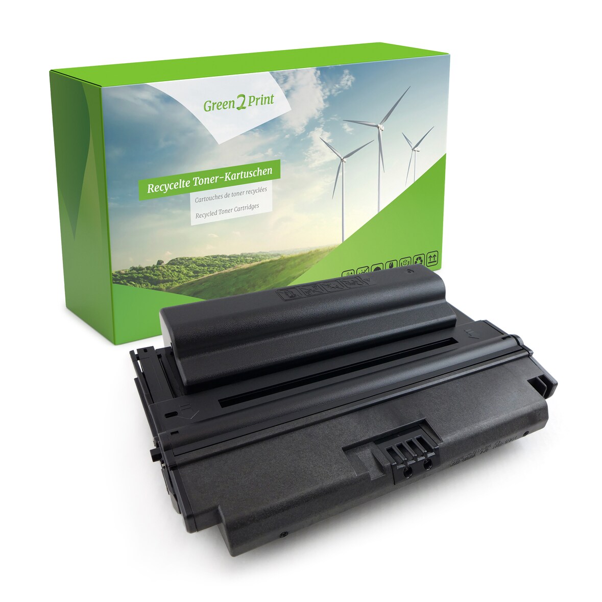 Green2Print Toner schwarz ersetzt Dell 593-11043, R2W64 passend für Dell 2355DN