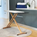 thumbnail of Kitchen Move Bügelbrett mit Bügeleisenablage NUBAR 130x47cm Holz Beige