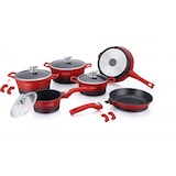 thumbnail of Batterie de cuisine 17 pièces Rouge  RLES2014M-RBLK usage non-intensif Royalty Line