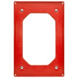 thumbnail of 6 Stück Bäckerkisten 600 x 400 x 230 mm + 1 Transportroller in Rot