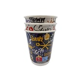 thumbnail of 500 2W Coffee to go Kaffeebecher "Graffiti" 200ml auch für Smoothies und Tees