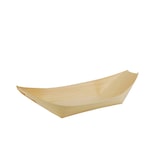 thumbnail of PAPSTAR 50 Fingerfood - Schalen, Holz "pure" 21,5 cm x 10 cm "Schiffchen"