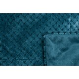 thumbnail of Plaid damier 130x170 émeraude -  Vert Rectangle Polyester Amadeus 170x130 cm
