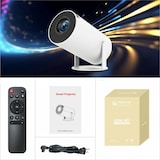 thumbnail of Mini Videoprojecteur Android 11 Ultra Connecté Avec Wifi6 Et Correction Automatique YONIS