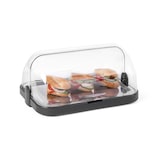 thumbnail of HENDI Koeldisplay met rolltop, enkel, Donkergrijs, 440x320x(H)205mm, Rechthoekig