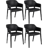 thumbnail of Set van 4 tuinstoelen Puebla zwart