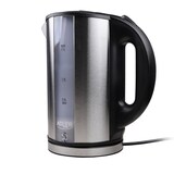 thumbnail of Adler AD 1216 Hervidor Agua Eléctrico, 1,7L,  Acero Inox., Resistencia Oculta, Inalámbrico, Apagado Automático, Plata, 2200W