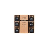 thumbnail of 12 Weihnachtskugeln 2cm Glas Christbaumkugeln Weihnachtsbaumkugel Ebony Black