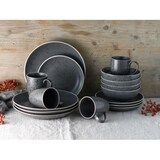 thumbnail of CreaTable Industrial Chic anthrazit Kombiservice 16-tlg Steinzeug