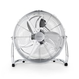 thumbnail of H.Koenig JOE30 Bodenventilator / leise / verchromtes Metall / 40 cm Durchmesser / 3 Geschwindigkeitsstufen / verstellbarer Neigungswinkel / 100 W