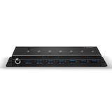 thumbnail of Lindy 43128 USB-HUB 3.0 Industrie Hub 7 Port