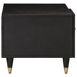 thumbnail of Mesa de centro de madera maciza de mango 80x50x40 cm