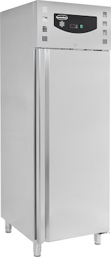 thumbnail of Kühlschrank BONGO | 1x abschließbare Tür | 650 Liter, HxBxT 201x74x83cm | -2/+8°C | Edelstahl + CHEFGASTRO Geschirrtuch
