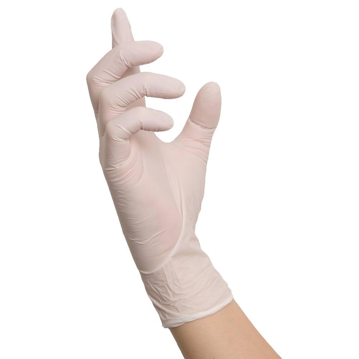 1000 Nitras White Wave Nitrilhandschuhe | Gr. XS | weiß | Einweghandschuhe
