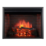 thumbnail of KAMINIO Elektrokamin Luca - Elektrischer Einbaukamin mit Heizung, 3D-Flammeneffekt, 9 Flammenfarben, Fernbedienung - 23 Zoll